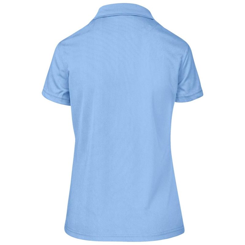 Ladies Distinct Golf Shirt - Sky Blue
