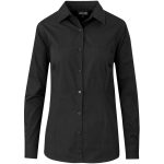 BLACK Ladies Long Sleeve Empire Shirt
