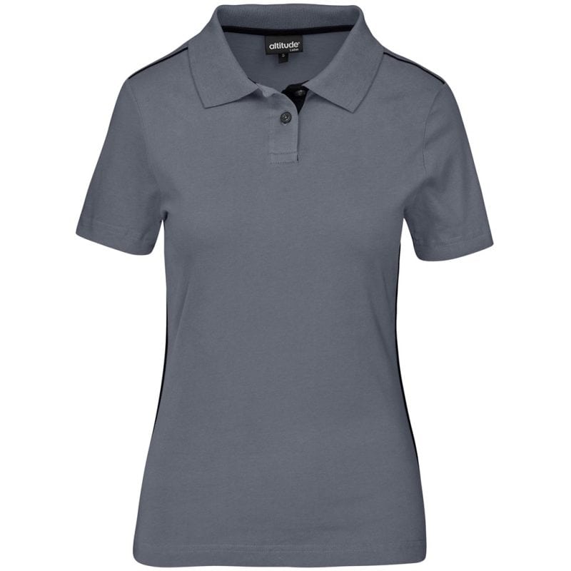 GREY Ladies Galway Golf Shirt - Grey