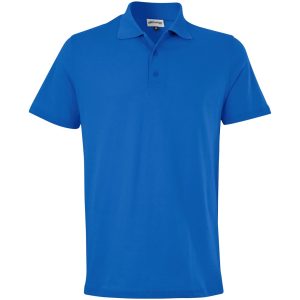 ROYAL BLUE Mens Michigan Golf Shirt - Royal Blue