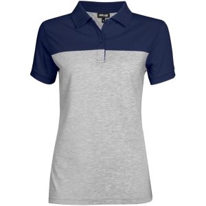 NAVY Ladies Verge Golf Shirt - Navy