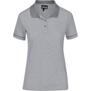 Light Grey Ladies Verge Golf Shirt - Light Grey