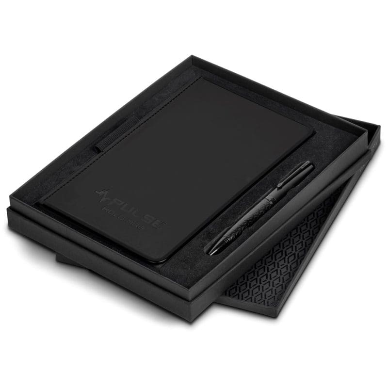 BLACK Alex Varga Lyonne Notebook & Pen Set