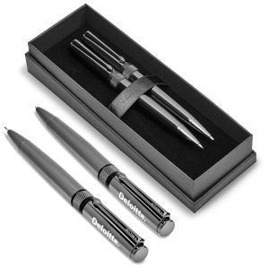 GUN METAL Alex Varga Phenom Ball Pen & Pencil Set
