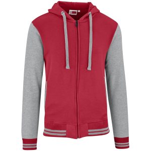 RED Mens Princeton Hooded Sweater - Red