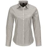 KHAKI Ladies Long Sleeve Kenton Shirt - Khaki