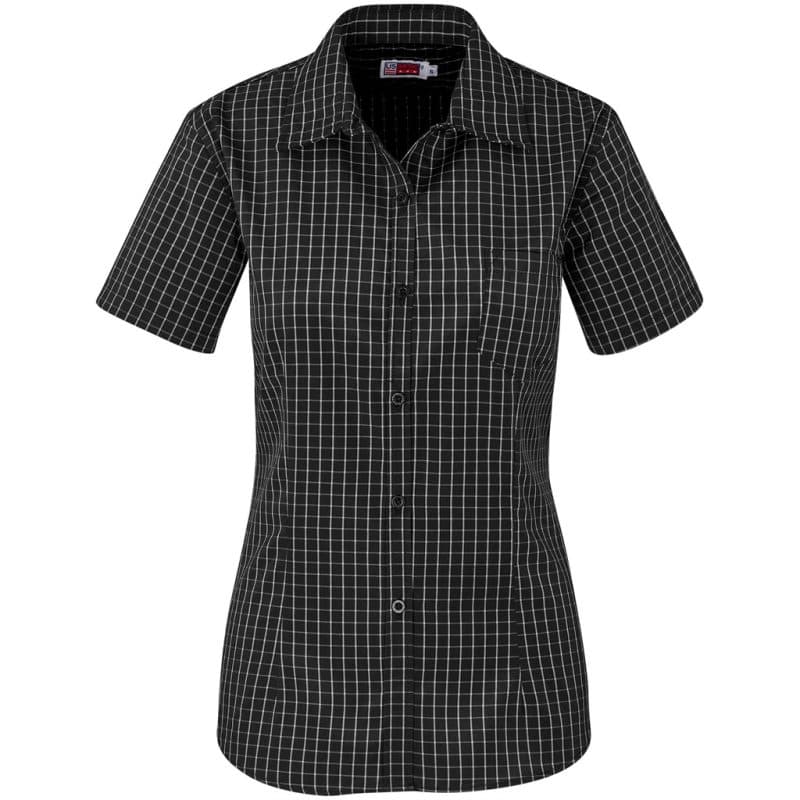 BLACK Ladies Short Sleeve Aston Shirt