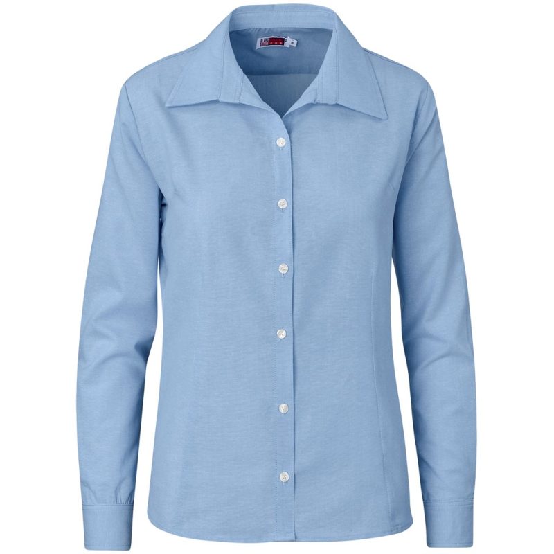 BLUE Ladies Long Sleeve Aspen Shirt