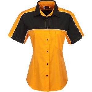ORANGE Ladies Daytona Pitt Shirt - Orange