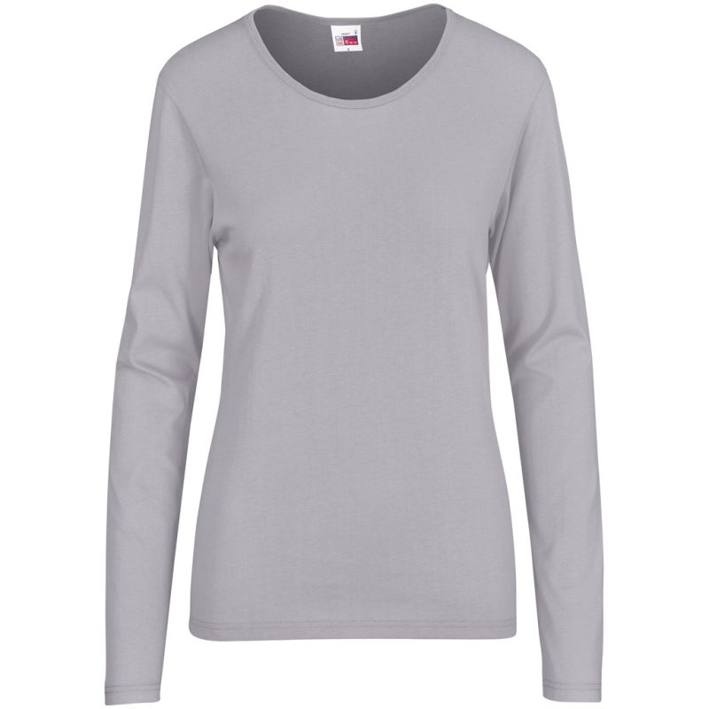 GREY Ladies Long Sleeve Portland T-Shirt