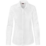 WHITE Ladies Long Sleeve Milano Shirt
