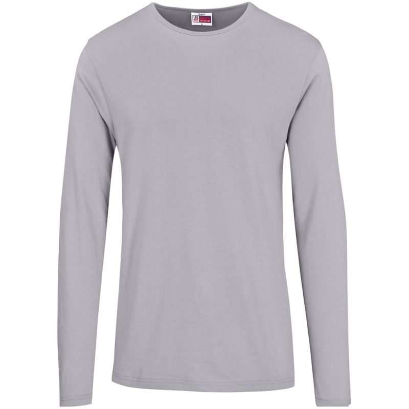 GREY Mens Long Sleeve Portland T-Shirt