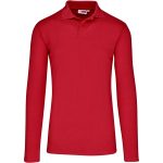 RED Mens Long Sleeve Elemental Golf Shirt