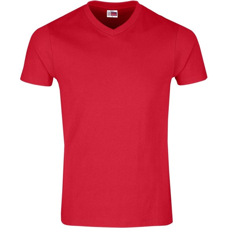 RED Mens Super Club 165 V-Neck T-Shirt