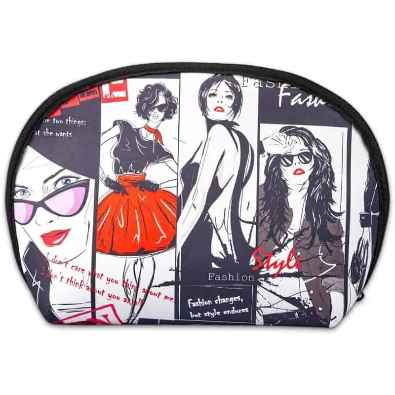 Hoppla Isabella Neoprene Maxi Cosmetic Bag additionalImagesWithLogos