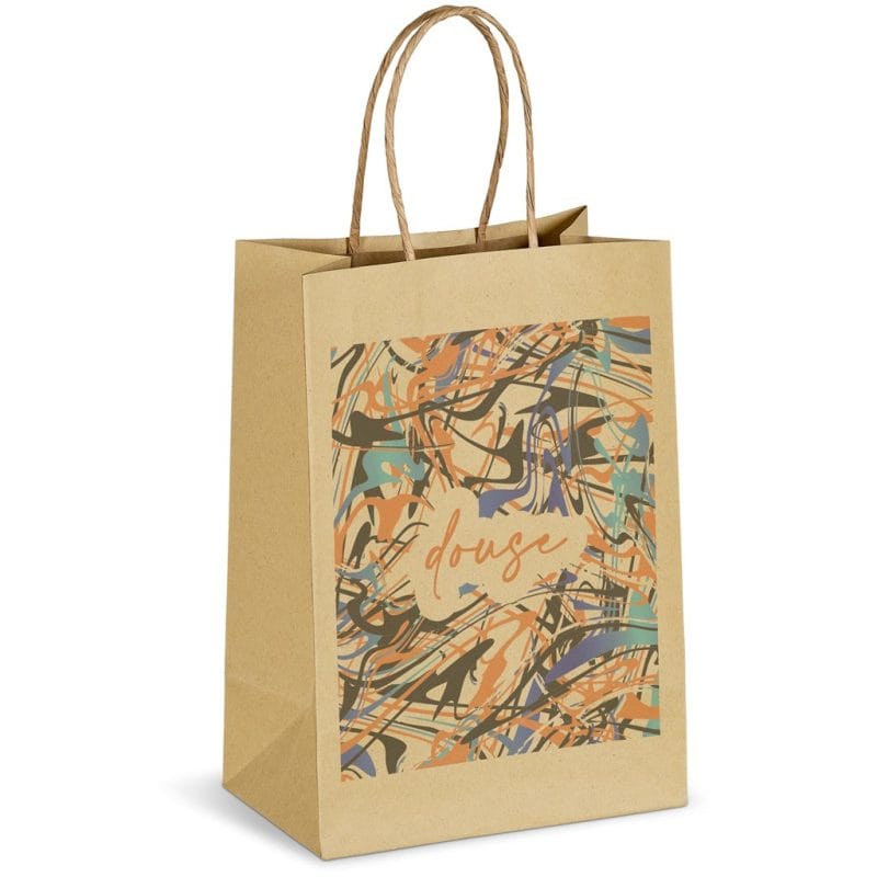Altitude Ecological Digital Print Mini Paper Gift Bag 150gsm