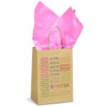 Altitude Ecological Digital Print Mini Paper Gift Bag 150gsm