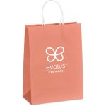 BURNT ORANGE Altitude Vogue Midi Paper Gift Bag