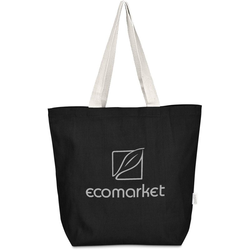 BLACK Kooshty Cobbler Cotton Tote