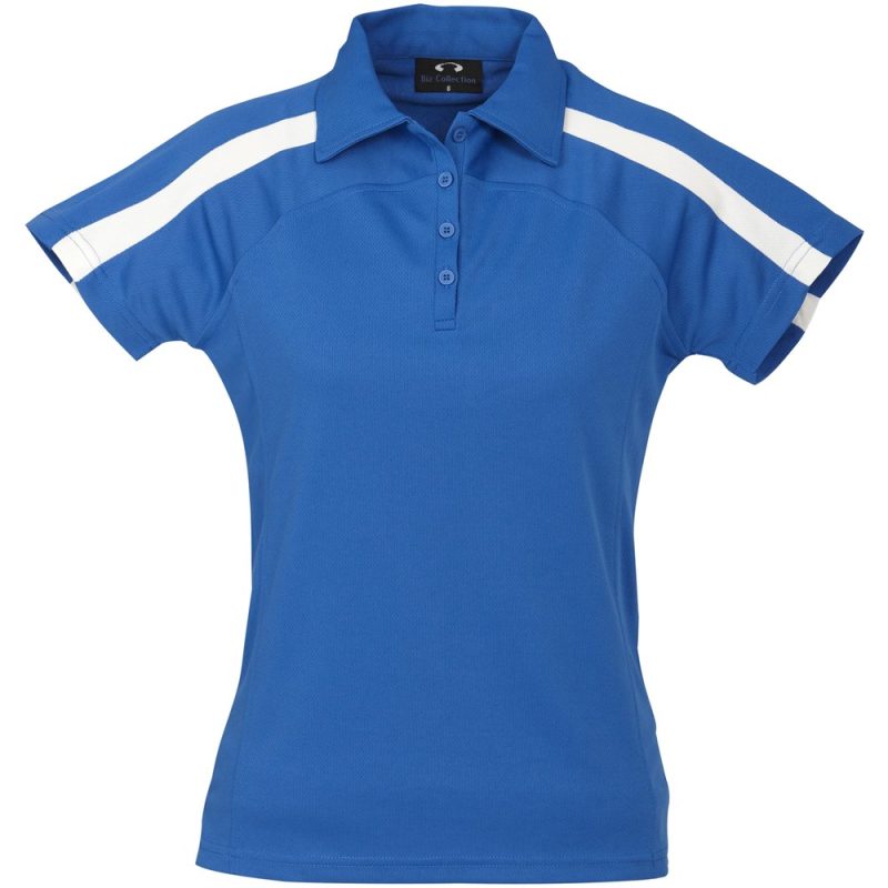 ROYAL BLUE Ladies Monte Carlo Golf Shirt - Royal Blue