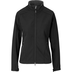 BLACK Ladies Geneva Softshell Jacket - Black