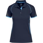 NAVY LIGHT BLUE Ladies Razor Golf Shirt