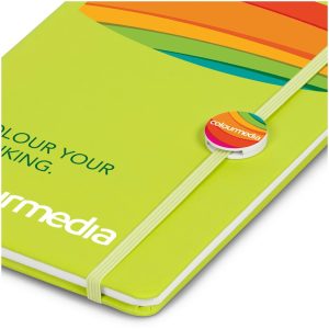 SOLID WHITE Gravity Round Notebook Disc