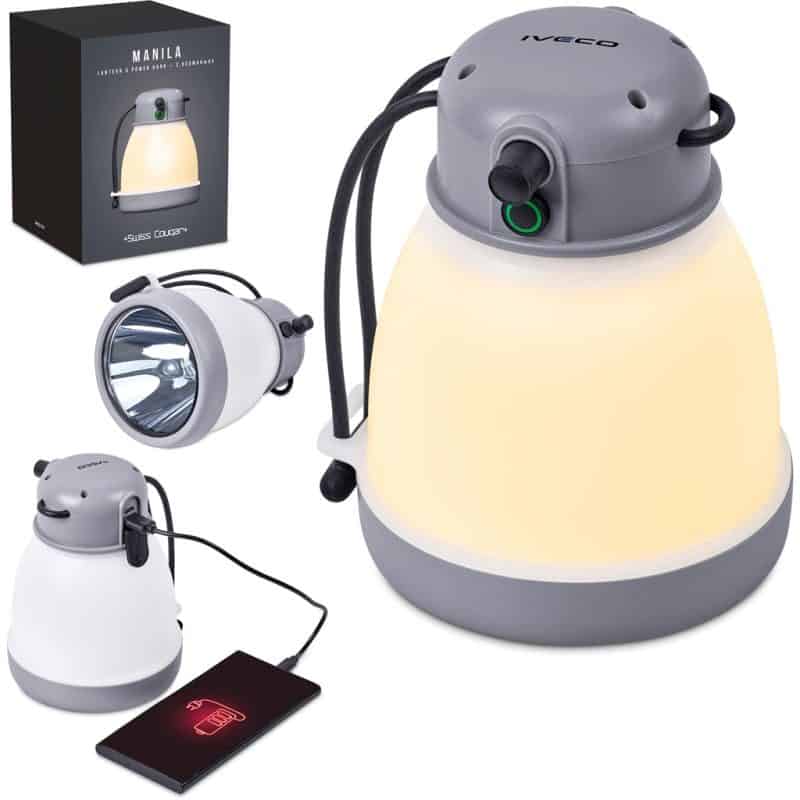 Swiss Cougar Manila Lantern & Power Bank - 3