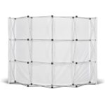 Legend Curved Banner Wall with Wings 2.85m x 2.25m