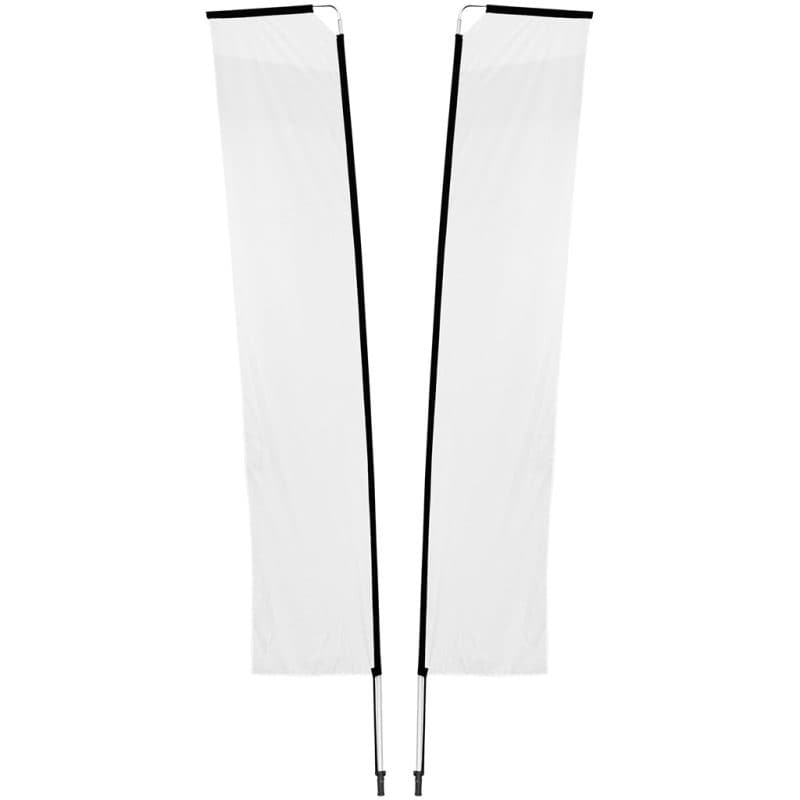 Legend 4M Sublimated Telescopic Double-Sided Flying Banner - 1 complete unit