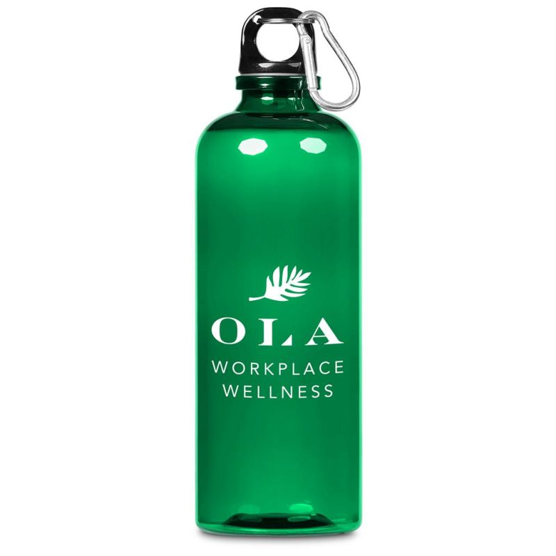 DARK GREEN Altitude Vista Recycled PET Water Bottle - 600ml