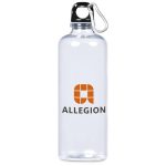 TRANSPARENT Altitude Vista Recycled PET Water Bottle - 600ml