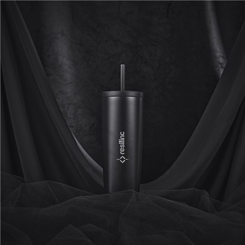 Alex Varga Aurelian Stainless Steel 2-in-1 Vacuum Tumbler & Straw