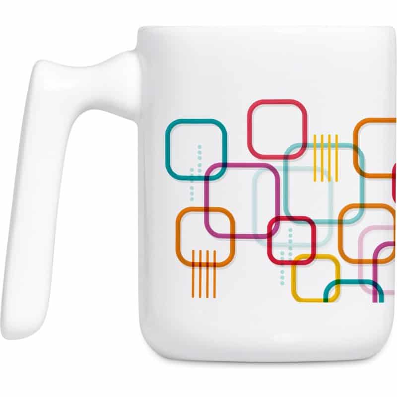 Serendipio Jenkins Sublimation Ceramic Coffee Mug - 480ml