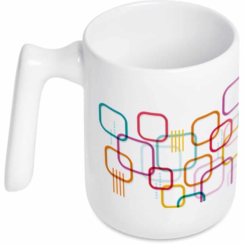 Serendipio Jenkins Sublimation Ceramic Coffee Mug - 480ml