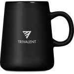 Black Serendipio Dorset Ceramic Coffee Mug – 400ml