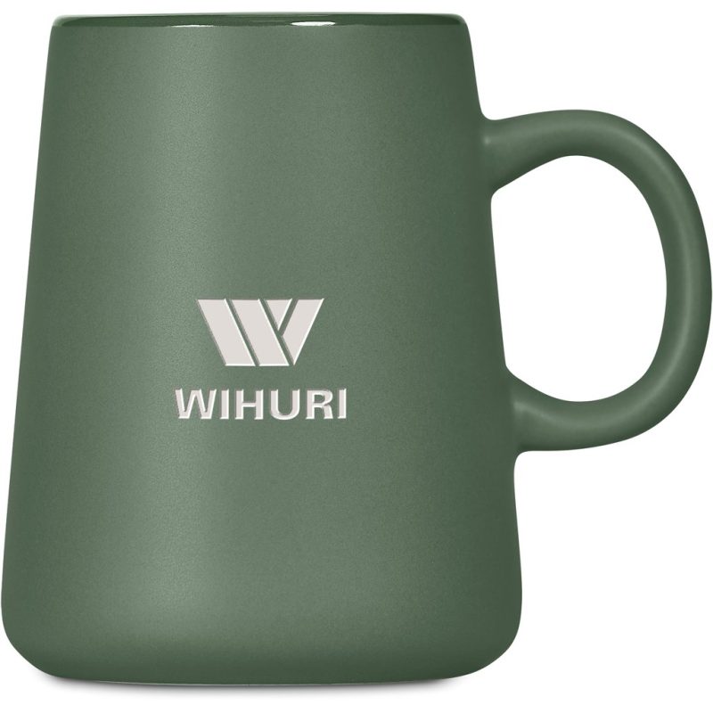 Green Serendipio Dorset Ceramic Coffee Mug – 400ml