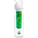 GREEN Zest Plastic Infuser Bottle - 750ml - Green