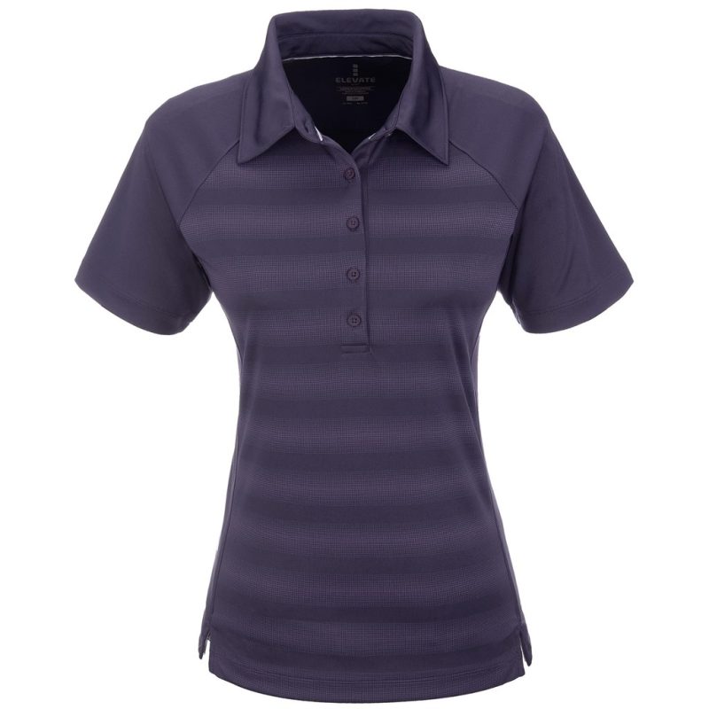 PURPLE Ladies Shimmer Golf Shirt - Purple