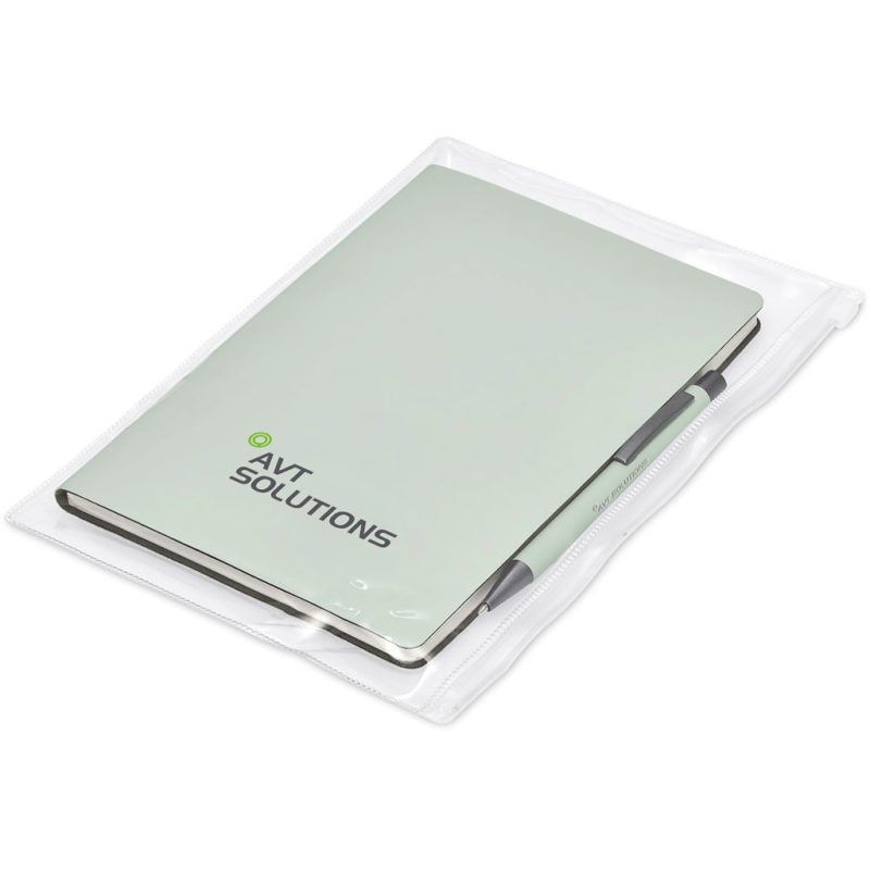 LIGHT GREEN Altitude Harper Notebook & Pen Set
