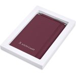 MAROON Hibiscus Notebook & Pen Set