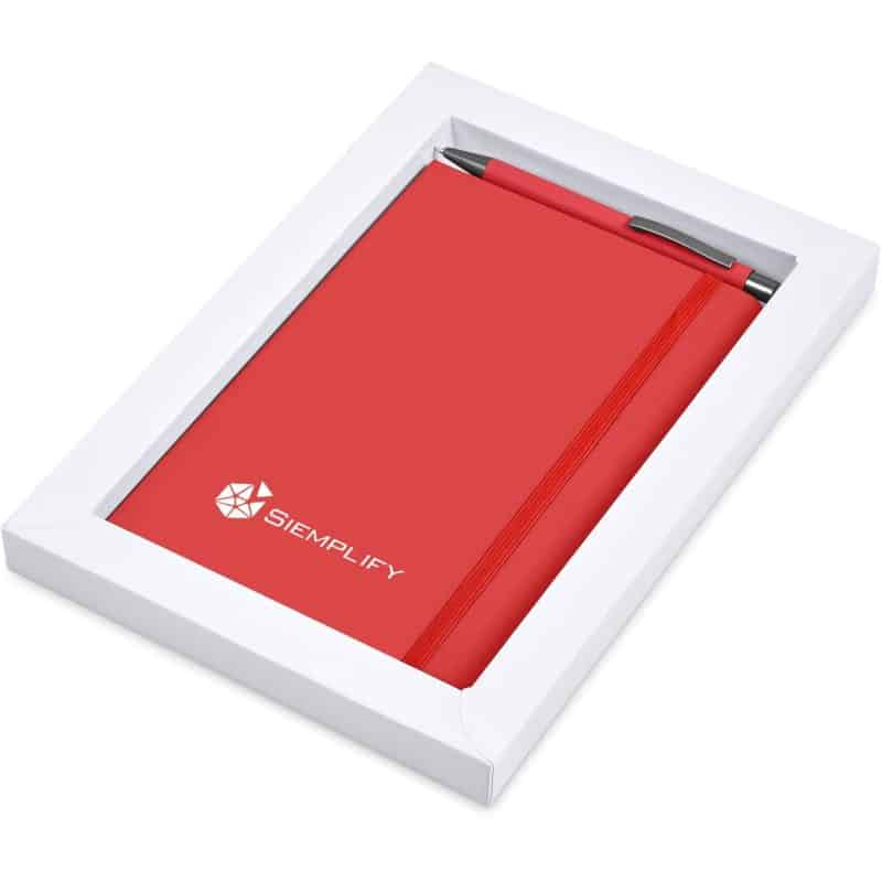RED Hibiscus Notebook & Pen Set