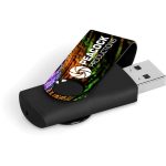 BLACK Axis Gyro Black Flash Drive - 32GB