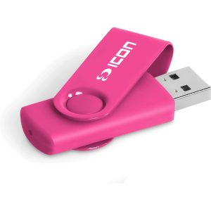 PINK Axis Gyro Flash Drive - 8GB - Pink