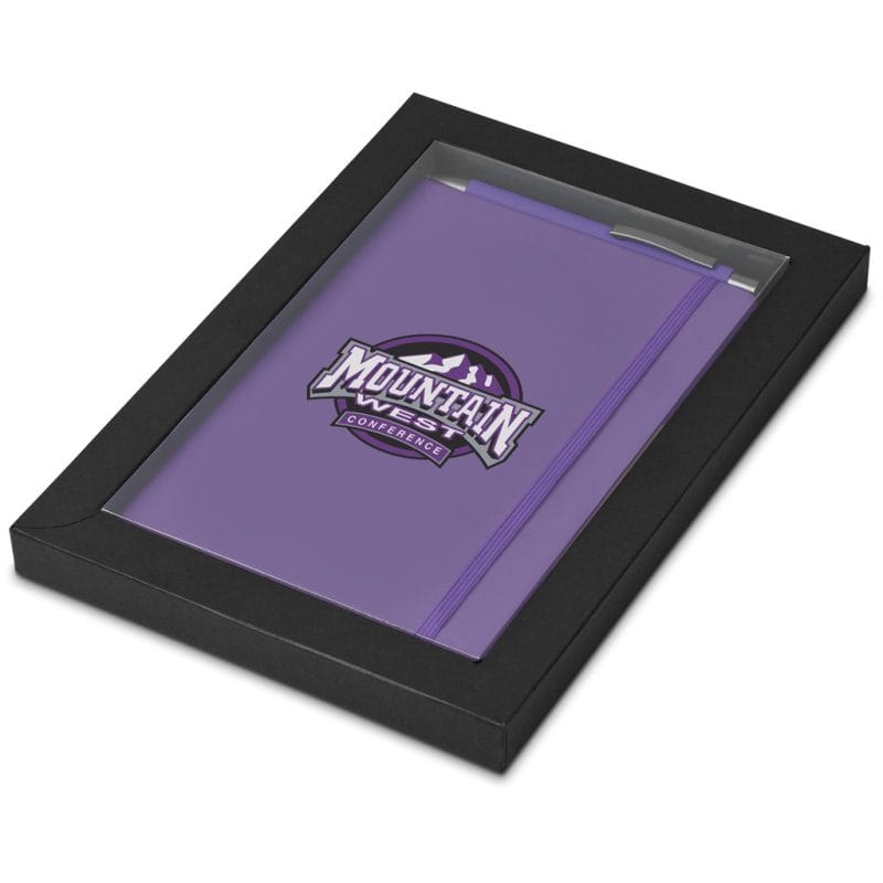PURPLE Viola Notebook & Pen Set