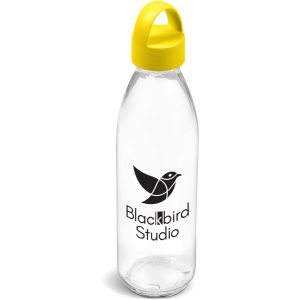 YELLOW Kooshty Swing Glass Water Bottle - 650ml - Yellow