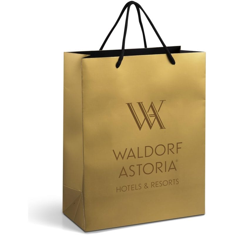 GOLD Altitude Dazzle Midi Paper Gift Bag