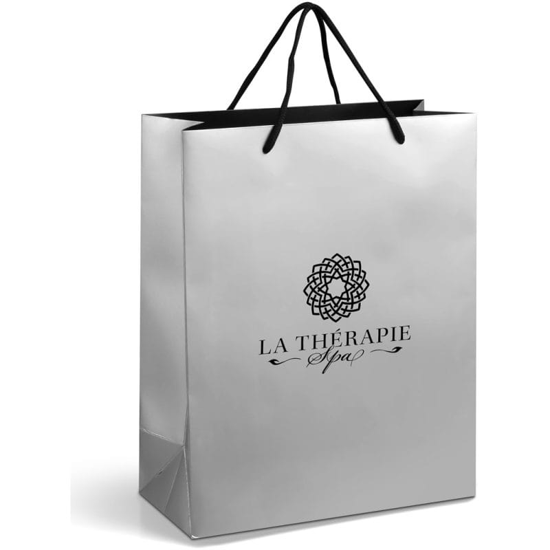 SILVER Altitude Dazzle Midi Paper Gift Bag