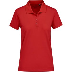 RED Ladies Wynn Golf Shirt - Red