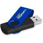 BLUE Altitude Axis Gyro Black Flash Drive - 8GB